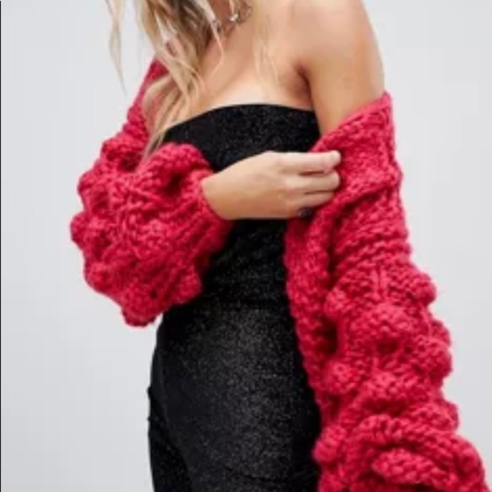 Missguided bobble cardigan Sz M